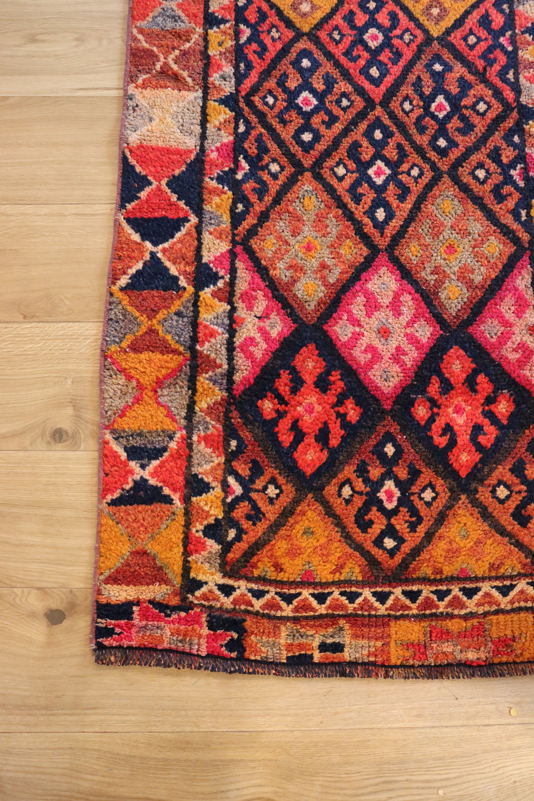 Vintage Turkish Herki Runner